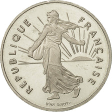 Frankreich, Semeuse, 1/2 Franc, 1991, UNZ, Nickel, KM:931.2, Gadoury:429a