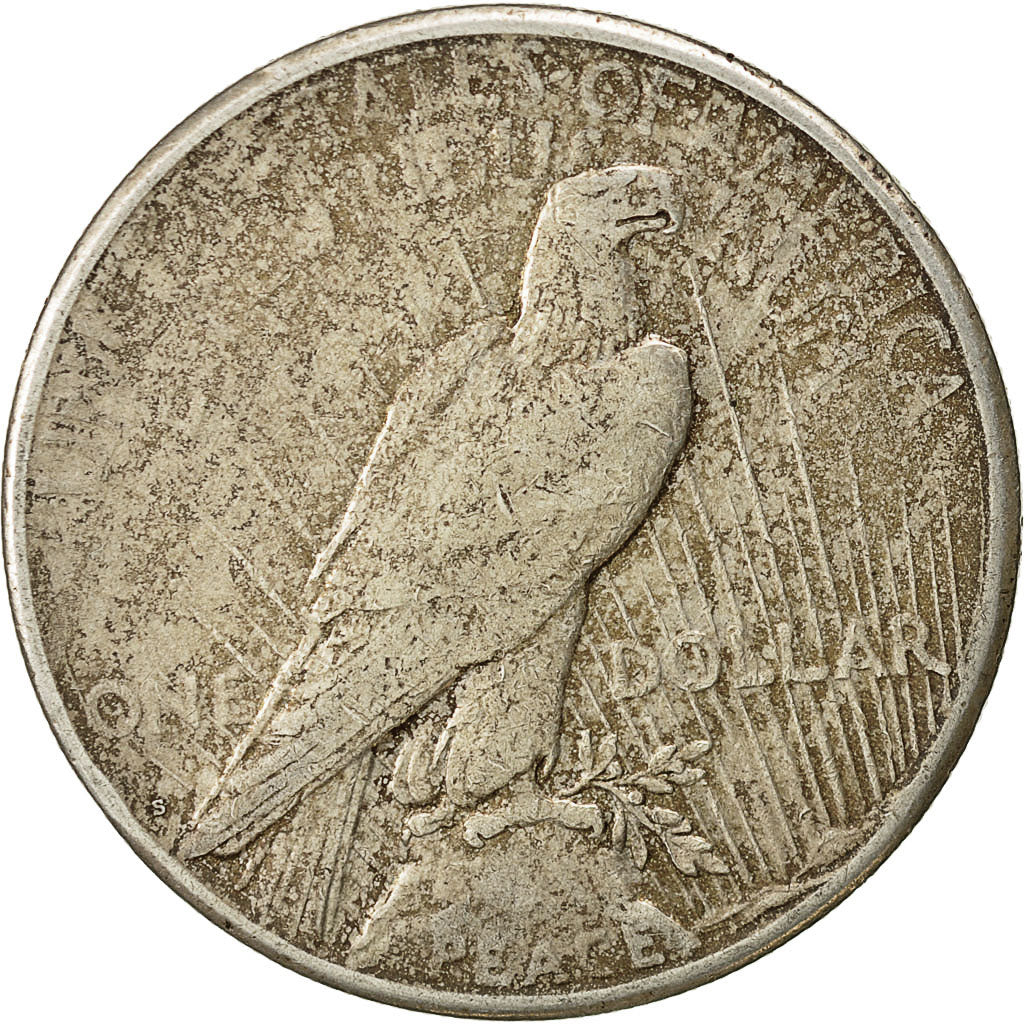 United States, Peace Dollar, Dollar, 1922, U.S. Mint, San Francisco, VF(30-35)