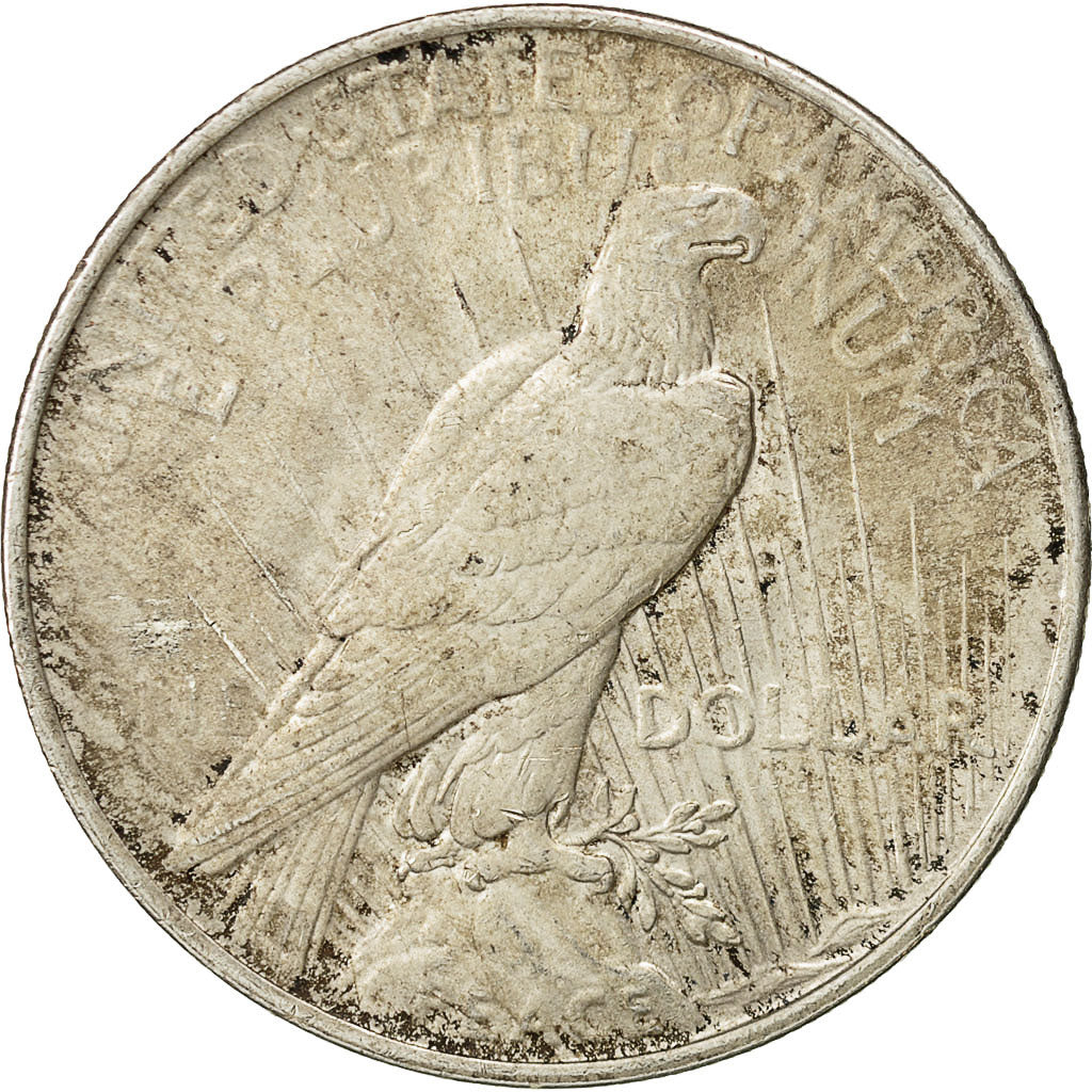 United States, Peace Dollar, Dollar, 1922, U.S. Mint, Philadelphia, EF(40-45)