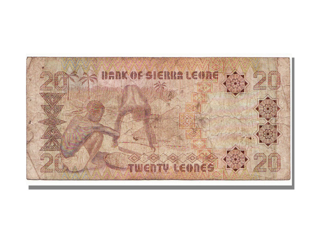 Sierra Leone, 20 Leones, 1984, KM #14b, 1984-08-24, VF(30-35), FF 78135192