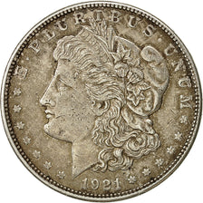 United States, Morgan Dollar, Dollar, 1921, U.S. Mint, Denver, AU(50-53)