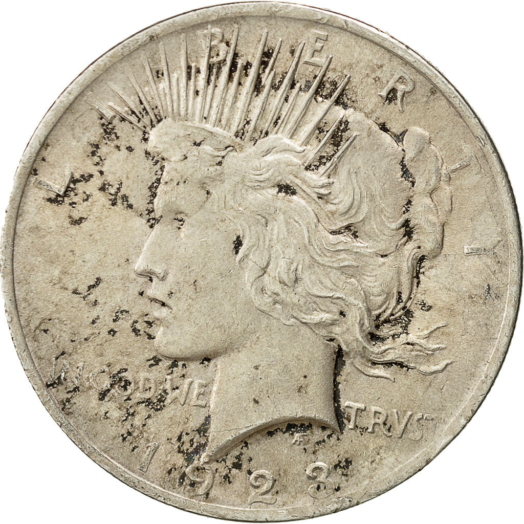 United States, Peace Dollar, Dollar, 1923, U.S. Mint, Philadelphia, EF(40-45)
