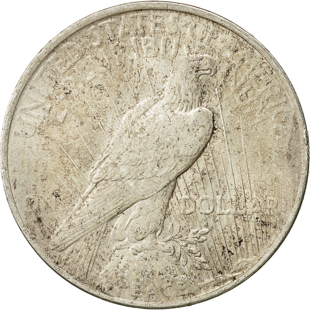 États-Unis, Peace Dollar, Dollar, 1923, U.S. Mint, Philadelphie, SUP, Argent
