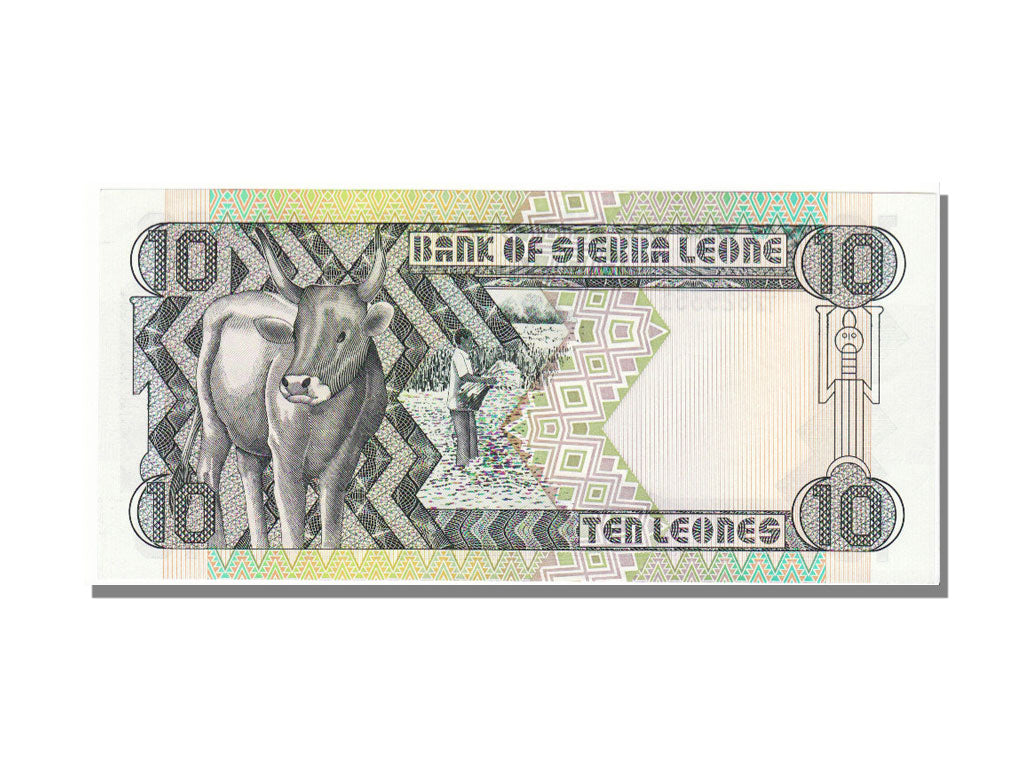 Sierra Leone, 10 Leones, 1988, KM #15, 1988-04-27, UNC(65-70), A14 825351
