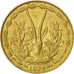 Monnaie, West African States, 10 Francs, 1974, TTB+, Aluminum-Nickel-Bronze