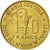 Coin, West African States, 10 Francs, 1974, AU(50-53), Aluminum-Nickel-Bronze