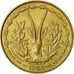 Münze, West African States, 10 Francs, 1968, SS+, Aluminum-Nickel-Bronze, KM:1a