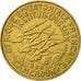 Cameroon, 5 Francs, 1958, AU(50-53), Aluminum-Bronze, KM:10