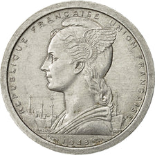 Münze, French West Africa, Franc, 1948, SS+, Aluminium, KM:3