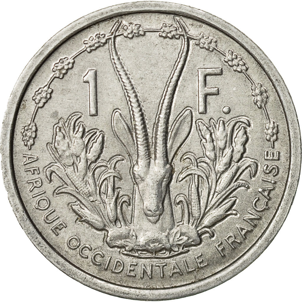 Münze, French West Africa, Franc, 1948, SS+, Aluminium, KM:3