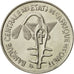 Coin, West African States, 100 Francs, 1972, AU(50-53), Nickel, KM:4