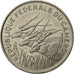 Cameroon, 100 Francs, 1971, Paris, AU(50-53), Nickel, KM:15