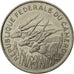 Cameroon, 100 Francs, 1971, Paris, AU(50-53), Nickel, KM:15