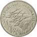 Gabon, 100 Francs, 1975, Paris, TTB+, Nickel, KM:13