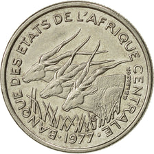 États de l'Afrique centrale, 50 Francs, 1977, Paris, TTB+, Nickel, KM:11