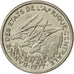 États de l'Afrique centrale, 50 Francs, 1977, Paris, TTB+, Nickel, KM:11