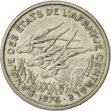 États de l'Afrique centrale, 50 Francs, 1976, Paris, TTB+, Nickel, KM:11