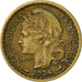 Togo, 50 Centimes, 1924, Paris, EF(40-45), Aluminum-Bronze, KM:1