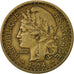 Togo, 2 Francs, 1924, Paris, MBC, Aluminio - bronce, KM:3