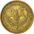 Togo, 2 Francs, 1925, Paris, SS, Aluminum-Bronze, KM:3