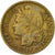 Camerún, 50 Centimes, 1924, Paris, MBC, Aluminio - bronce, KM:1