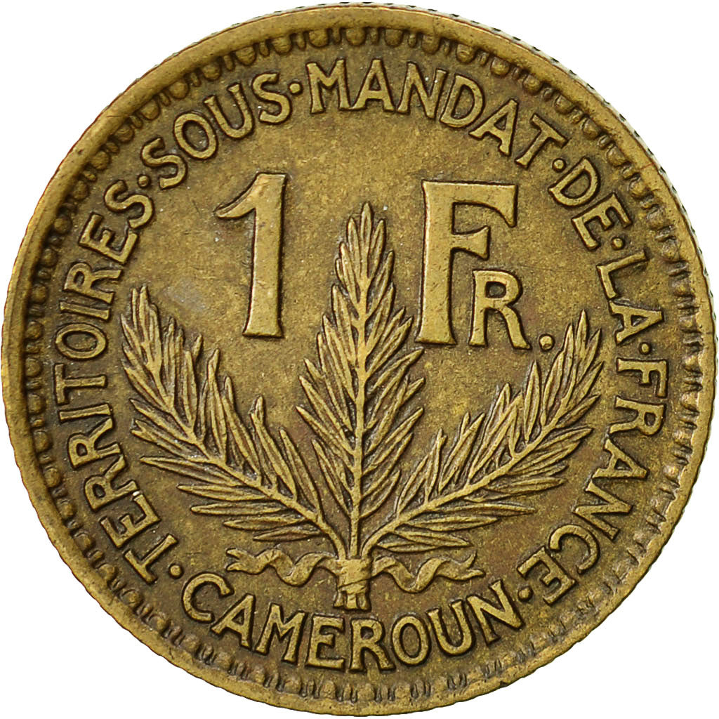 Camerún, Franc, 1926, Paris, MBC, Aluminio - bronce, KM:2