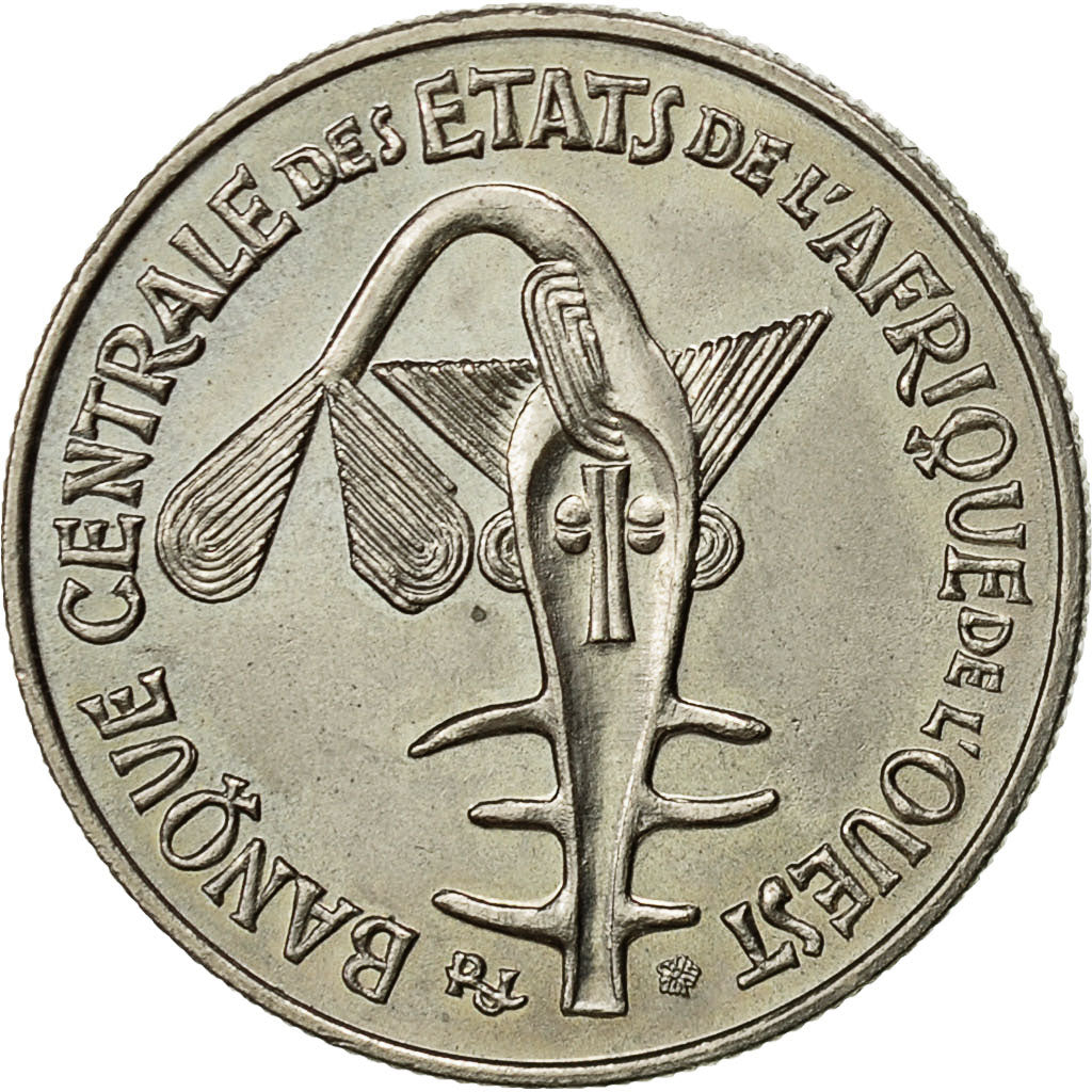 Monnaie, West African States, 50 Francs, 1972, SUP, Copper-nickel, KM:6