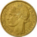 French West Africa, 50 Centimes, 1944, EF(40-45), Aluminum-Bronze, KM:1