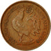Africa equatoriale francese, Franc, 1943, Pretoria, BB, Bronzo, KM:2a