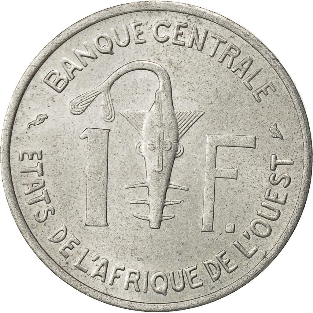 West African States, Franc, 1972, AU(50-53), Aluminum, KM:3.1