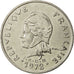 Neukaledonien, 20 Francs, 1972, Paris, SS+, Nickel, KM:12