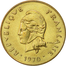 New Hebrides, 5 Francs, 1970, Paris, SUP, Nickel-brass, KM:6.1