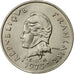 New Hebrides, 10 Francs, 1973, Paris, AU(50-53), Nickel, KM:2.2
