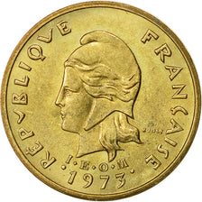 New Hebrides, 2 Francs, 1973, Paris, AU(50-53), Nickel-brass, KM:5.2