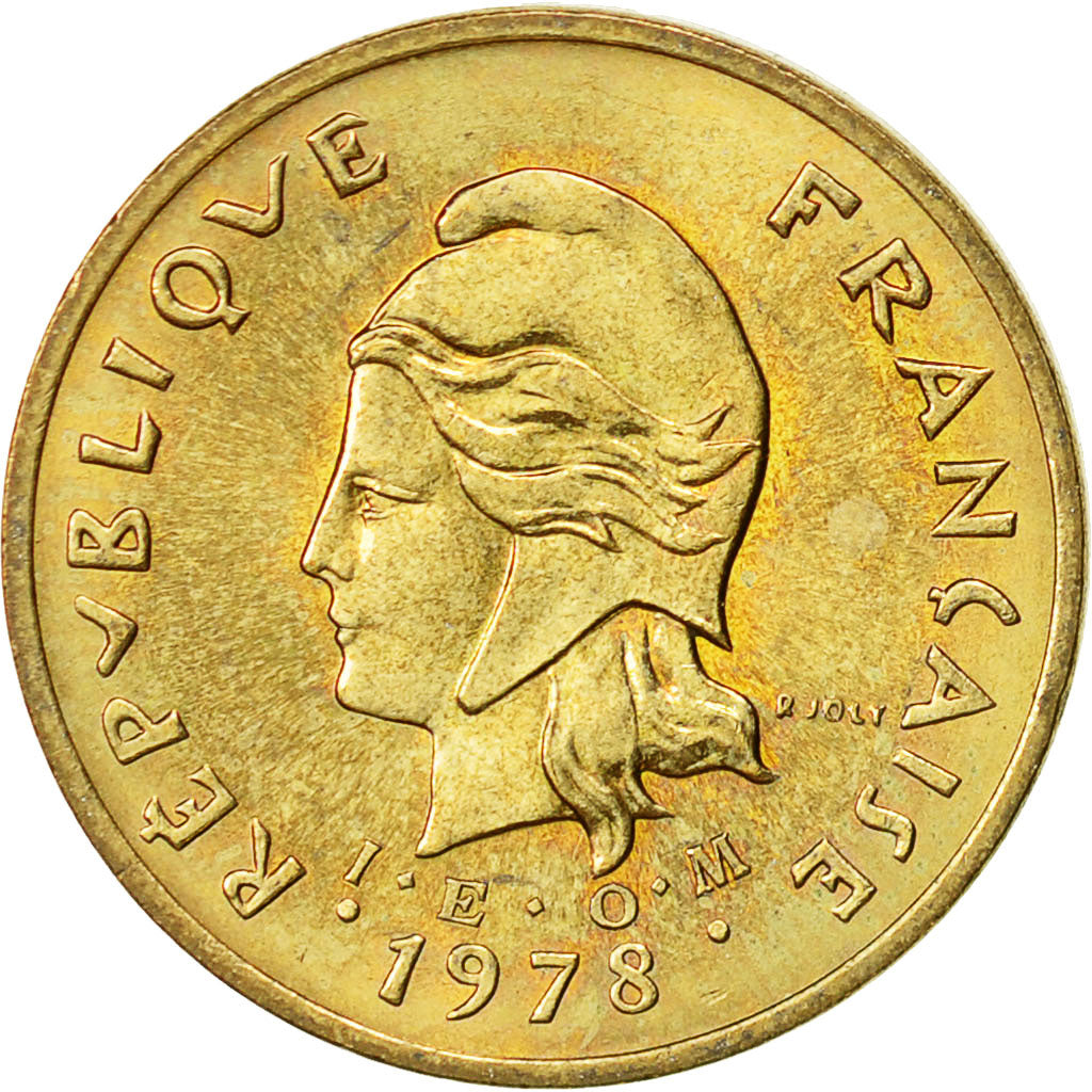 New Hebrides, 2 Francs, 1978, Paris, AU(55-58), Nickel-brass, KM:5.2
