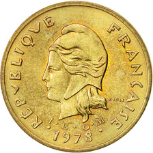 New Hebrides, 2 Francs, 1978, Paris, AU(55-58), Nickel-brass, KM:5.2