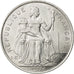 Polinesia francese, 5 Francs, 1977, Paris, SPL-, Alluminio, KM:12