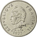 French Polynesia, 20 Francs, 1973, Paris, SUP, Nickel, KM:9