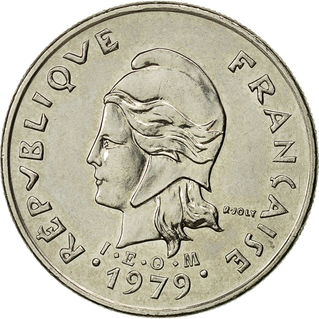 French Polynesia, 10 Francs, 1979, Paris, SUP, Nickel, KM:8