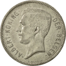 coin, Belgium, 5 Francs, 5 Frank, 1933, EF(40-45), Nickel, KM:98