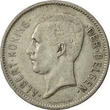 münze, Belgien, 5 Francs, 5 Frank, 1930, SS, Nickel, KM:98