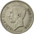 moneta, Belgio, 5 Francs, 5 Frank, 1930, BB, Nichel, KM:98