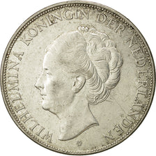 coin, Netherlands, Wilhelmina I, 2-1/2 Gulden, 1937, EF(40-45), Silver, KM:165