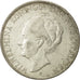 coin, Netherlands, Wilhelmina I, 2-1/2 Gulden, 1937, EF(40-45), Silver, KM:165
