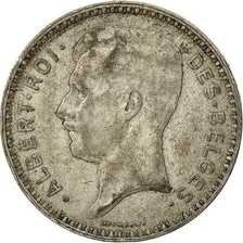 Coin, Belgium, 20 Francs, 20 Frank, 1934, EF(40-45), Silver, KM:103.1