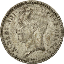 Moneda, Bélgica, 20 Francs, 20 Frank, 1934, MBC, Plata, KM:103.1