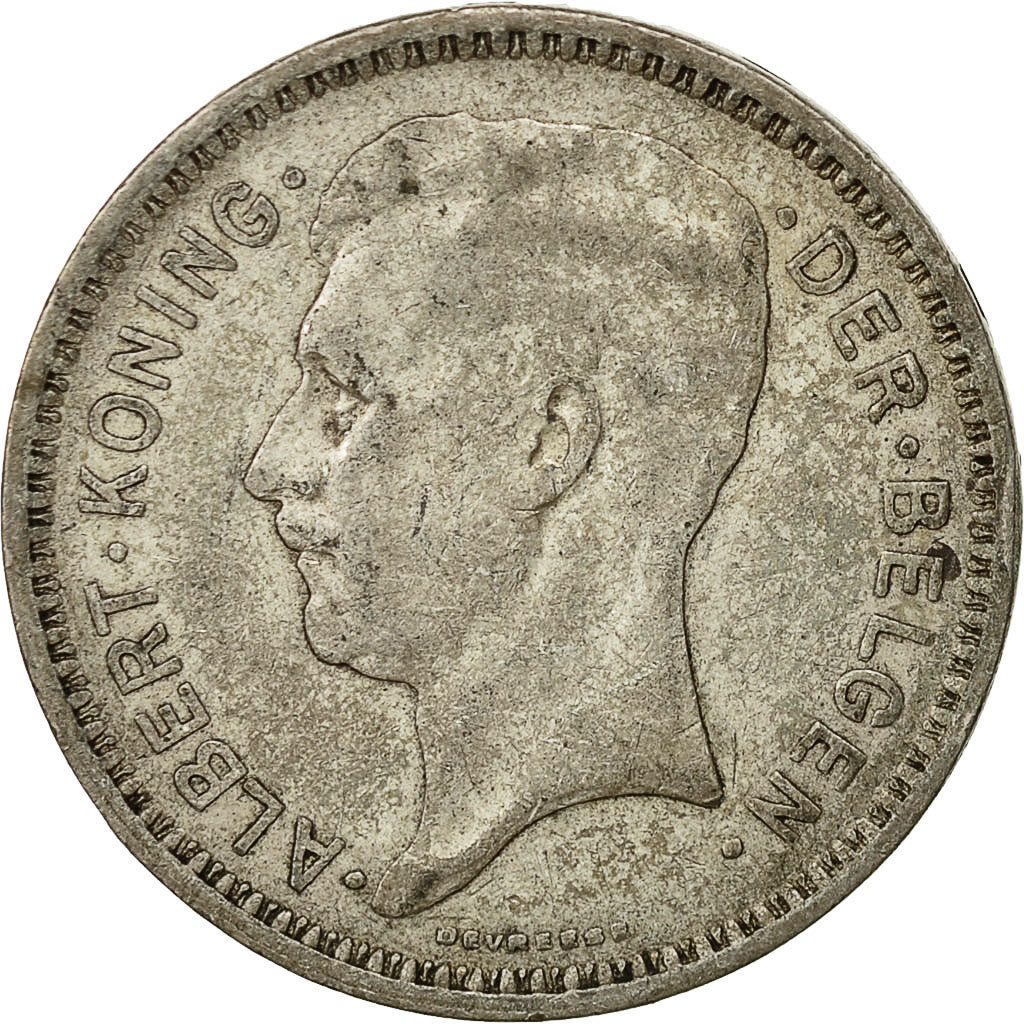 Monnaie, Belgique, 20 Francs, 20 Frank, 1934, TTB, Argent, KM:104.1