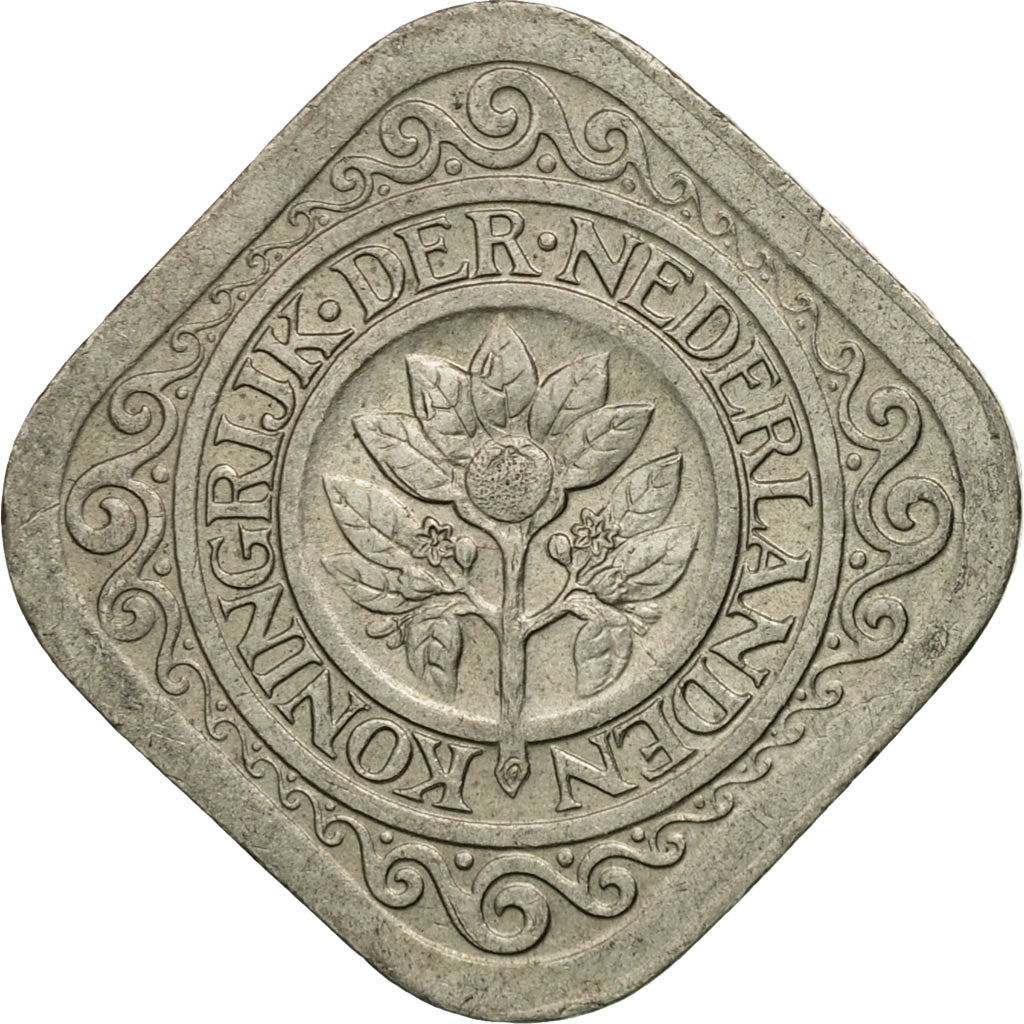 Monnaie, Pays-Bas, Wilhelmina I, 5 Cents, 1929, TTB, Copper-nickel, KM:153