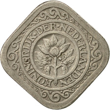 Coin, Netherlands, Wilhelmina I, 5 Cents, 1934, EF(40-45), Copper-nickel, KM:153