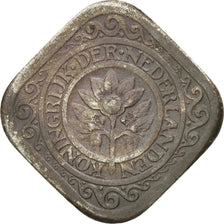 Coin, Netherlands, Wilhelmina I, 5 Cents, 1940, EF(40-45), Copper-nickel, KM:153